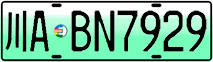 License plate of China, Electric vehicles