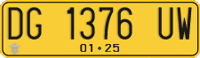 License plate of Indonesia, Commercial vehicles