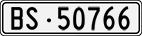 License plate of Switzerland, Cars