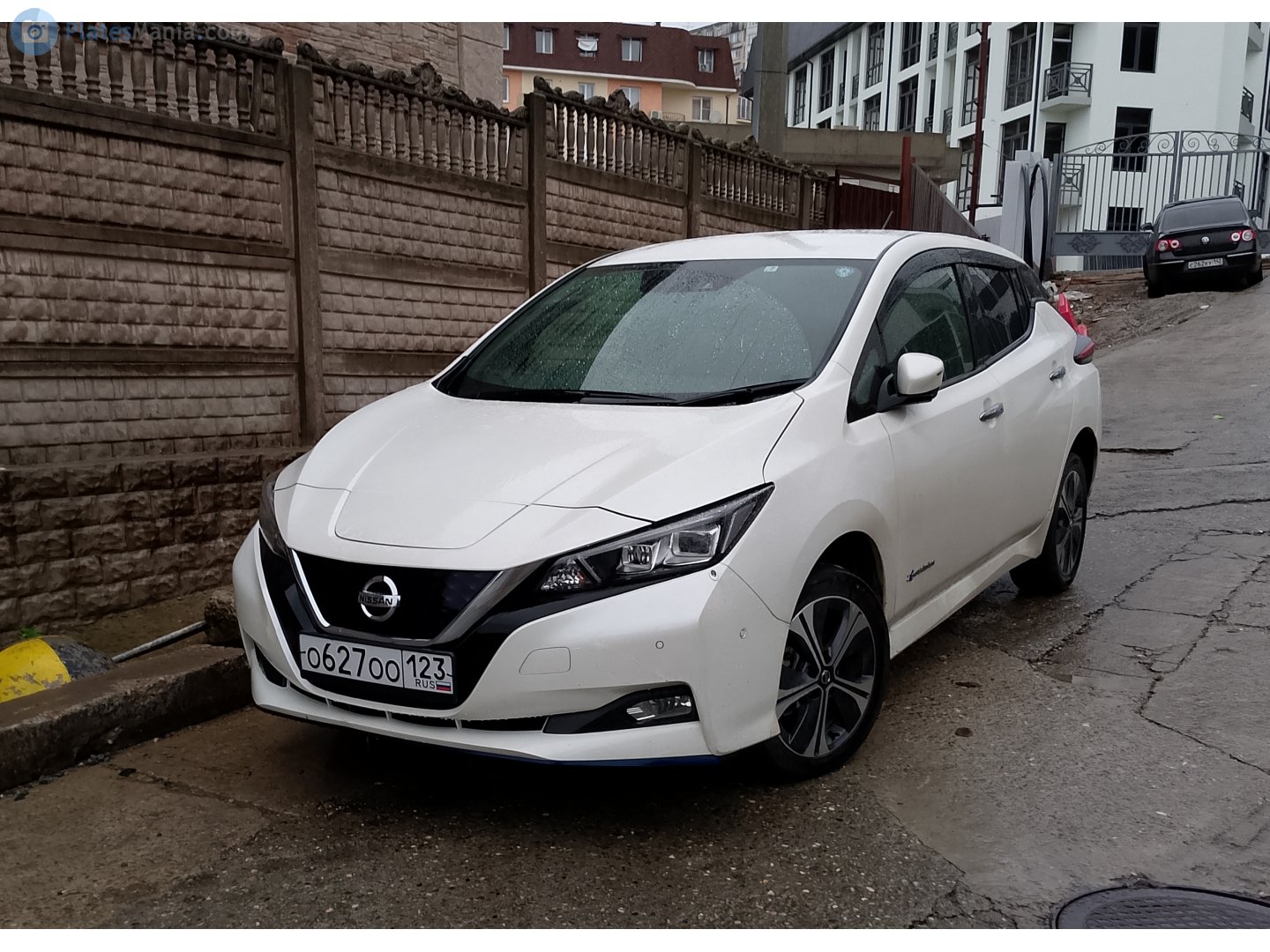 о 627 оо 123, Nissan Leaf 2nd gen (ZE1), 2017–