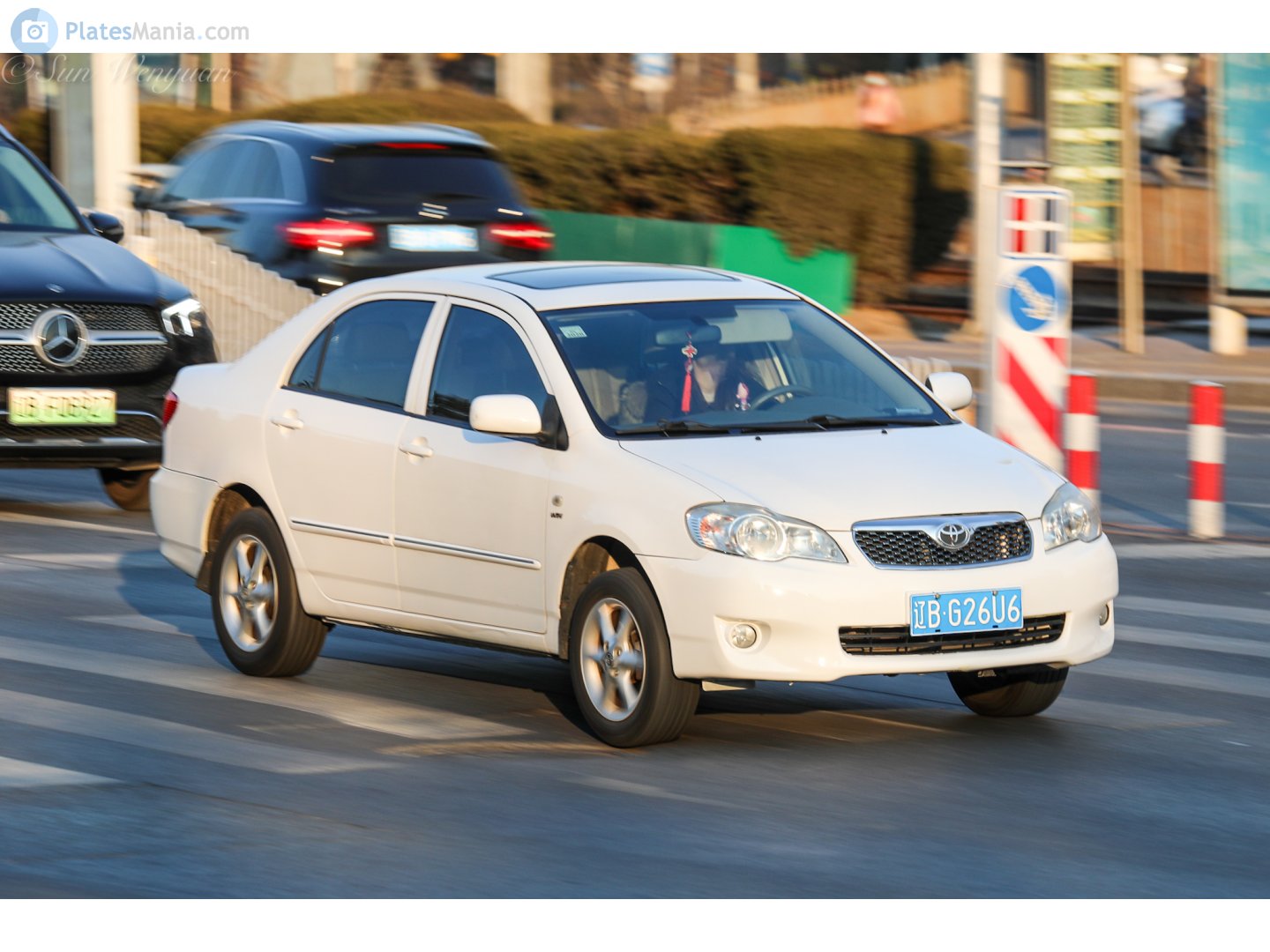 辽B·G26U6, Toyota Corolla 9th gen EX Sedan (E120; CN-market), 1st facelift, 2008–2012