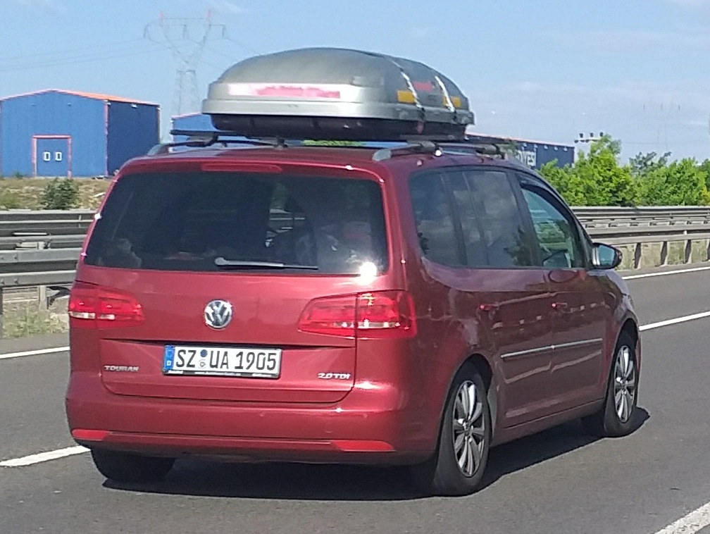 SZ UA 1905, Volkswagen Touran 1st gen (1T3), 2nd facelift, 2010–2015