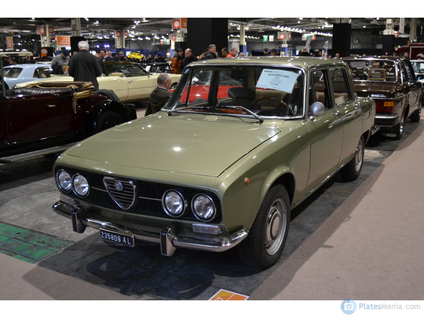 AL 235808, Alfa Romeo 2000 2nd gen Berlina (105), 1971–1977