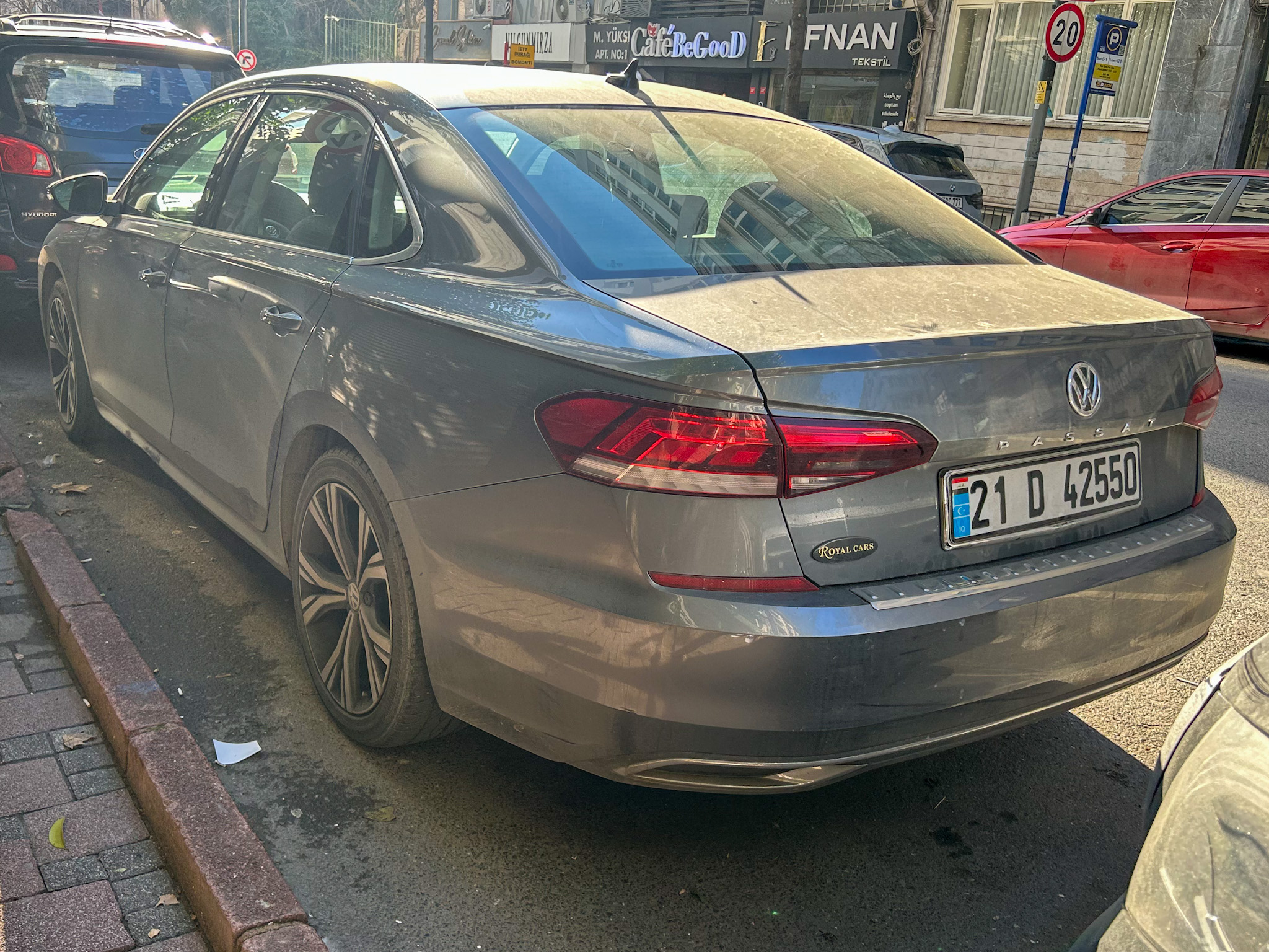 21 D 42550, Volkswagen Passat 8th gen  (NMS; NA-market), 2019–2022