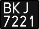 License plates of Poland, 1976 year system