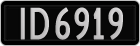 License plate of New Zealand, AB1(234)