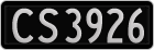License plate of New Zealand, AB1(234)