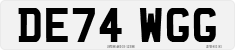 License plate of the United Kingdom, 2001 year system