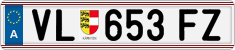 License plate of Austria, Regular plates