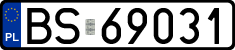 License plates of Poland, Regular car plates