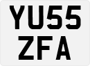 License plate of the United Kingdom, 2001 year system