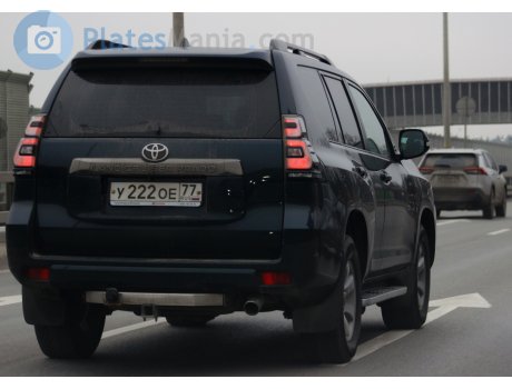 у222ое77, Toyota Land Cruiser Prado