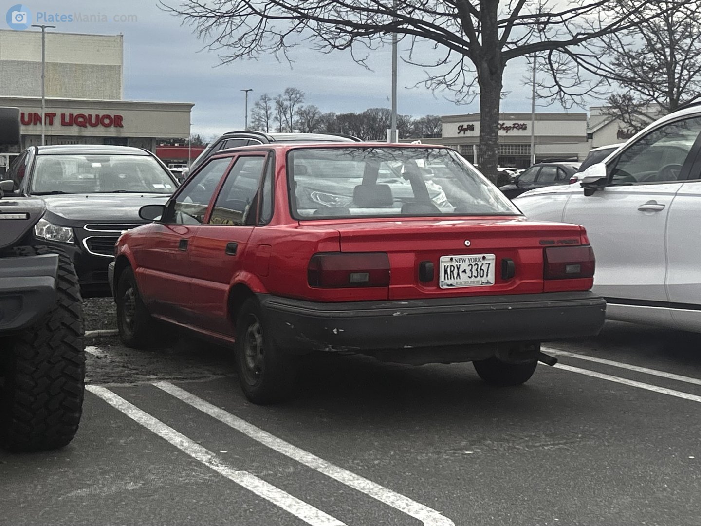 KRX-3367, Geo Prizm 1st gen Sedan (E90), 1990–1992