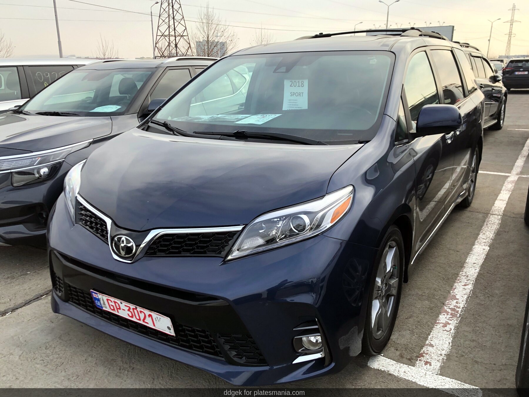 GP-3021, Toyota Sienna 3rd gen (XL30), 2010–2020