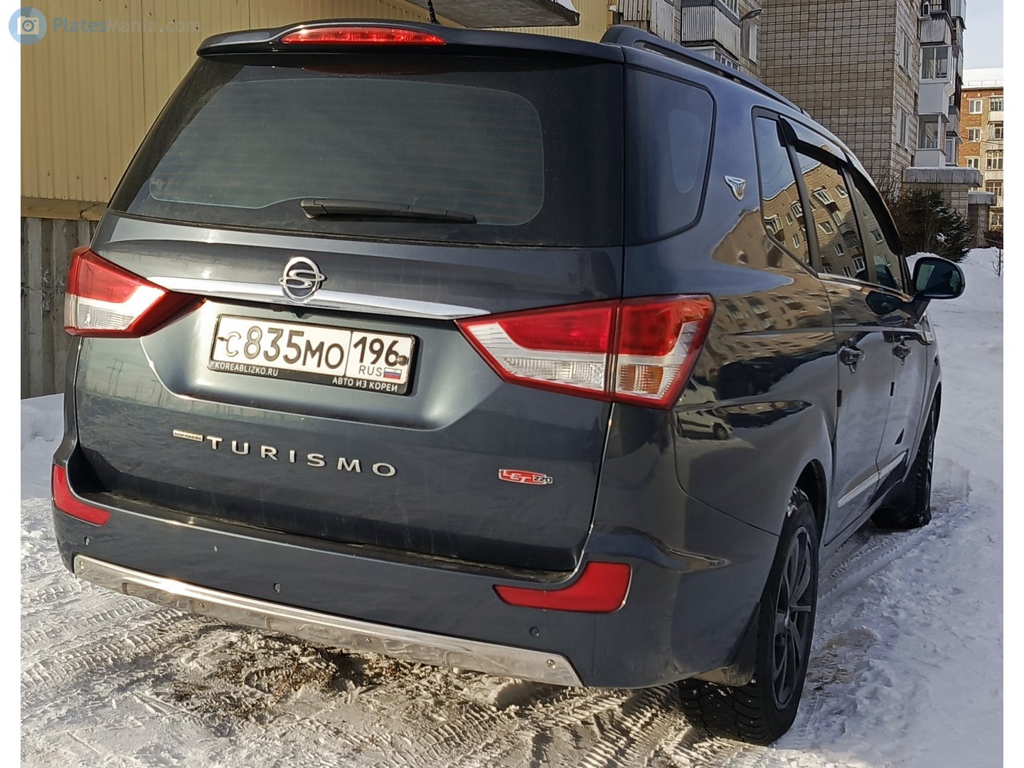 с 835 мо 196, SsangYong (KGM) Korando Turismo MPV (A170; KR-market), facelift, 2018–2019