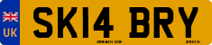 License plate of the United Kingdom, 2001 year system