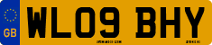 License plate of the United Kingdom, 2001 year system