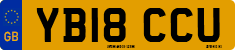 License plate of the United Kingdom, 2001 year system