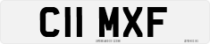 License plate of the United Kingdom, 1983 year system
