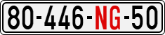 License plate of Vietnam, Diplomatic