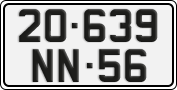 License plate of Vietnam, Diplomatic
