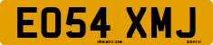 License plate of the United Kingdom, 2001 year system