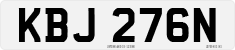 License plate of the United Kingdom, 1963 year system
