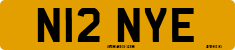 License plate of the United Kingdom, 1983 year system