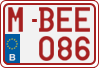 License plate of Belgium, Regular plates (2010)