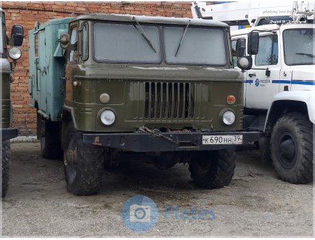 к690нн39, GAZ 66