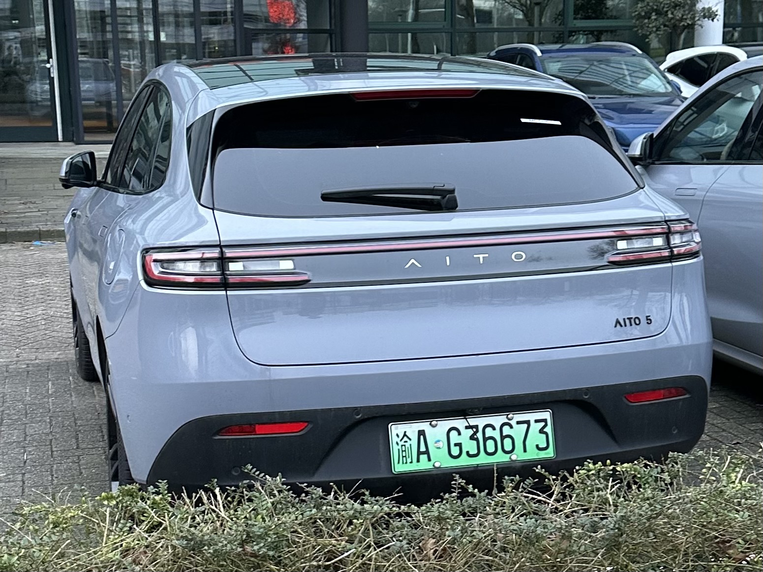 渝A·G36673, AITO (Wenjie) M5 1st gen EV, 2022–