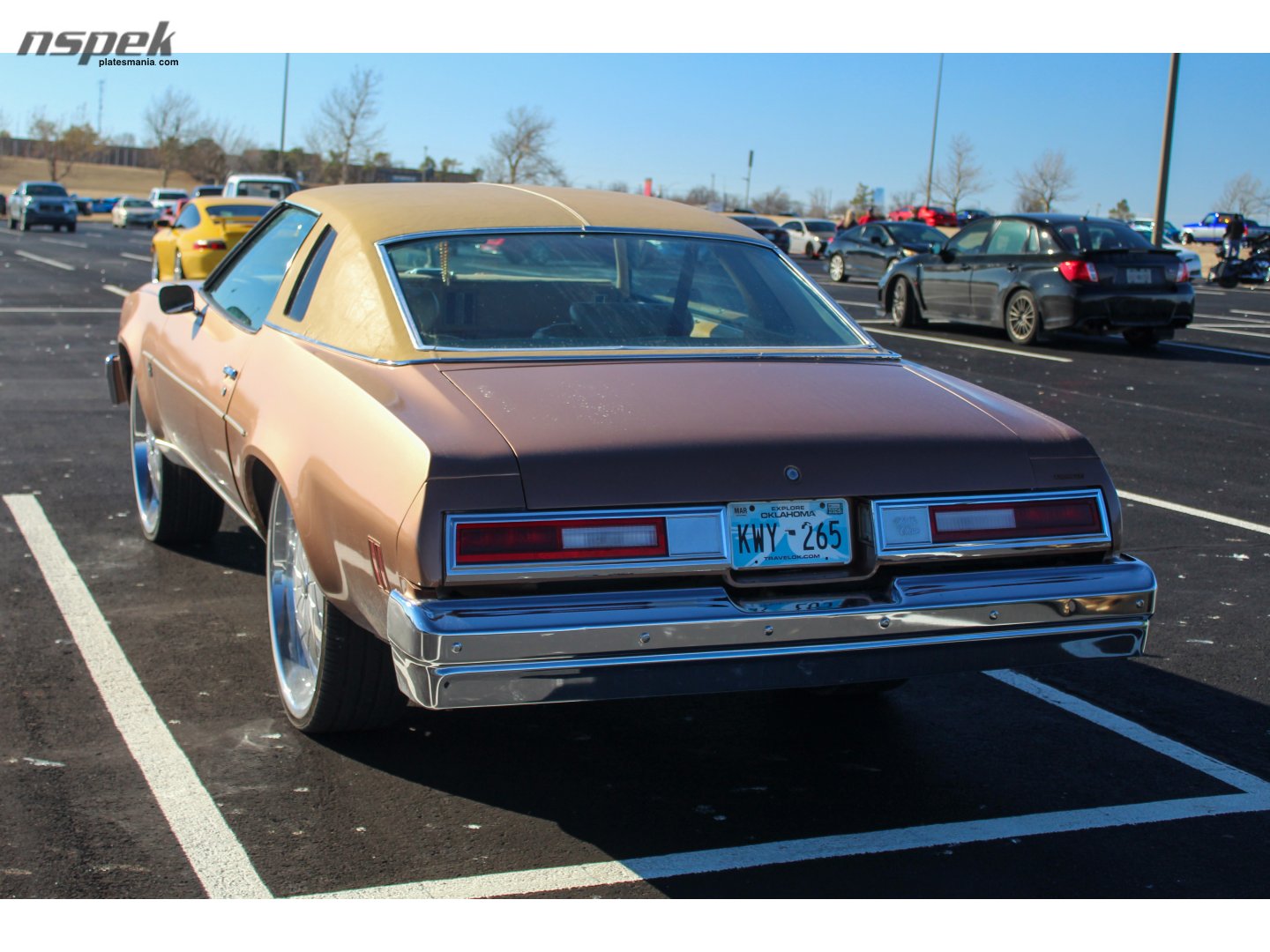 KWY-265, Chevrolet Chevelle 3rd gen 1976/1977 2-door Coupé (37; A-body), 3rd facelift, 1975–1977