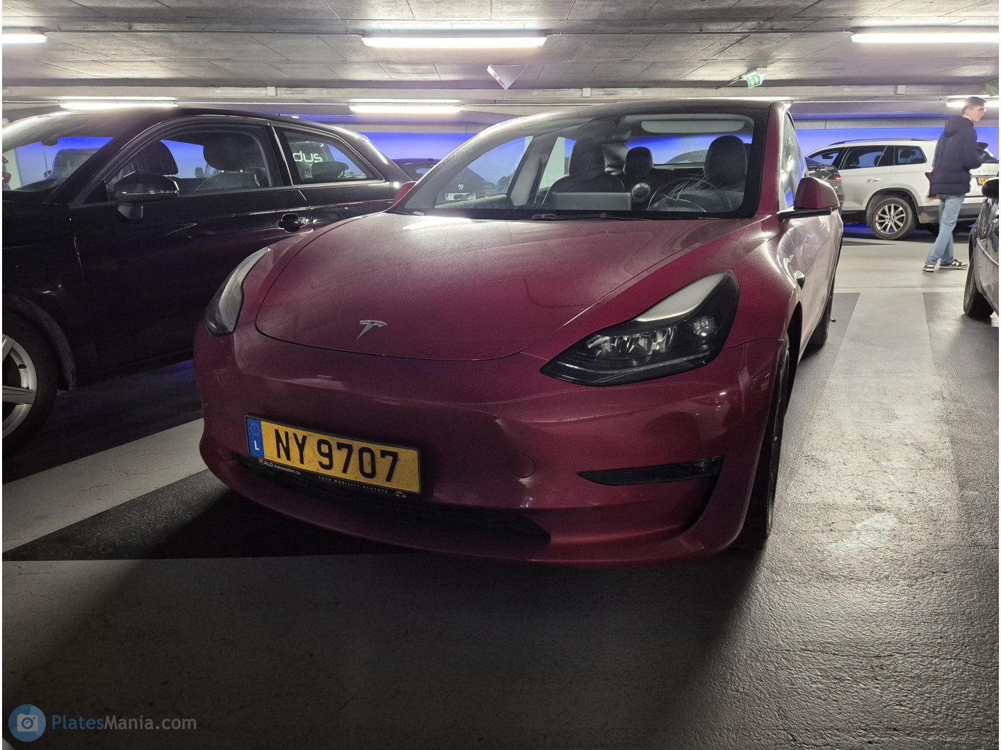 NY 9707, Tesla Model 3 1st gen (5YJ3), 2017–2023
