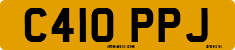 License plate of the United Kingdom, 1983 year system
