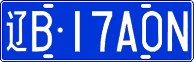 License plate of China, Cars