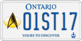 Ontario, Specialty plates (12AB34)