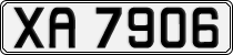 License plate of Norway, Trailers, motorcycles, special vehicles