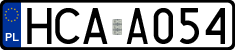 License plates of Poland, Authorities