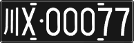 License plate of China, Foreign citizens and enterprises