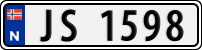 License plate of Norway, Trailers, motorcycles, special vehicles