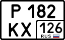 р 182 кх 126