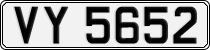 License plate of Norway, Trailers, motorcycles, special vehicles