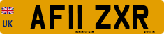 License plate of the United Kingdom, 2001 year system