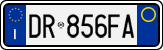 License plate of Italy, Cars (1994 year series)