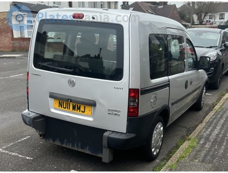 NU11 WMJ, Vauxhall Combo
