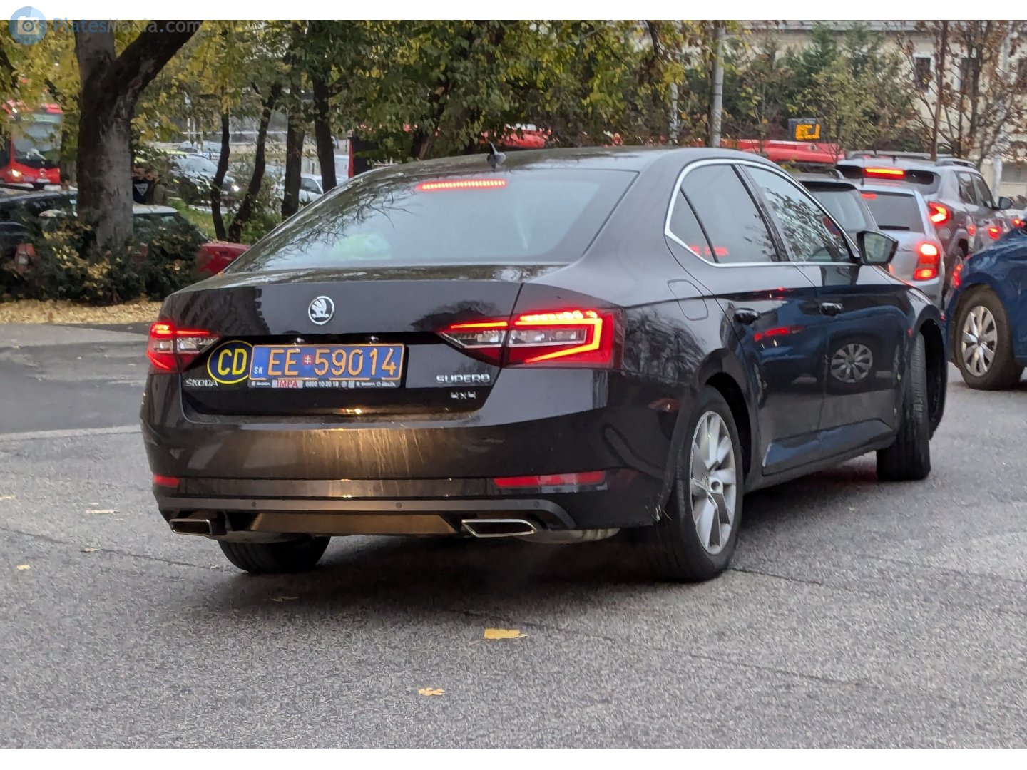 EE 59014, Skoda Superb 3rd gen Liftback (B8/3V3), 2015–2019