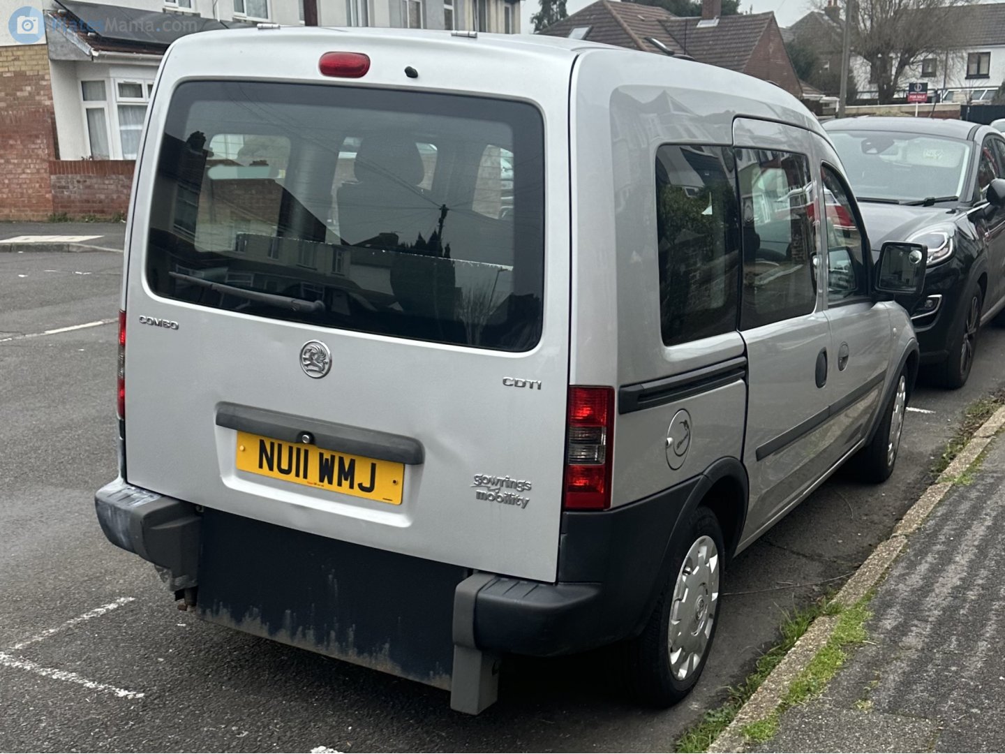 NU11WMJ, Vauxhall Combo 2nd gen Tour (C; X01), 2001–2012