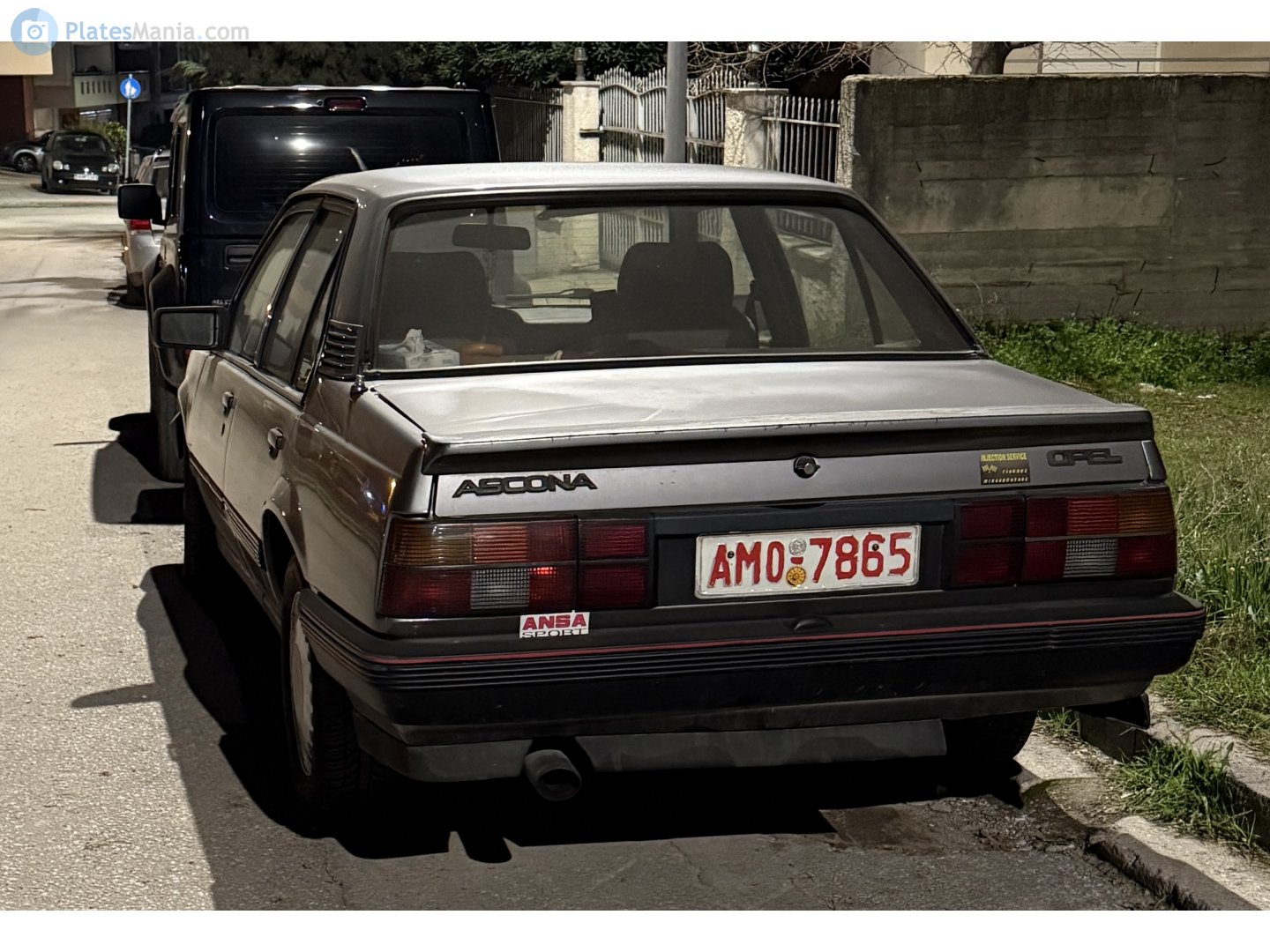 AMO-7865, Opel Ascona 3rd gen 4-door Sedan (C), 1981–1988