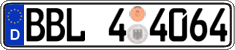 German license plate, Regional authorities