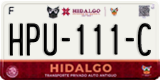 Hidalgo, Cars (AAA-000-A)